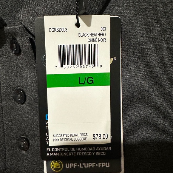 Women’s Vneck golf T-shirt. Grey size: sm, med, l,XL. BNWT. Callaway - Picture 4 of 7